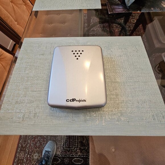 Portable CD Storage Case Stainless Steel - Picture 2 of 6